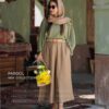 پانچ و دامن شلواری آتوسا - Image 2