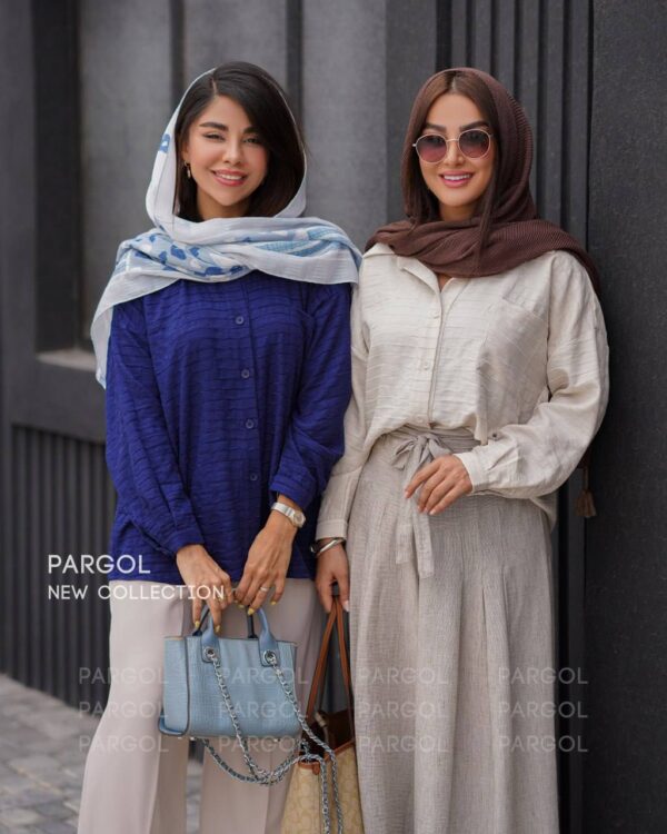 شومیز نیلا - Image 4