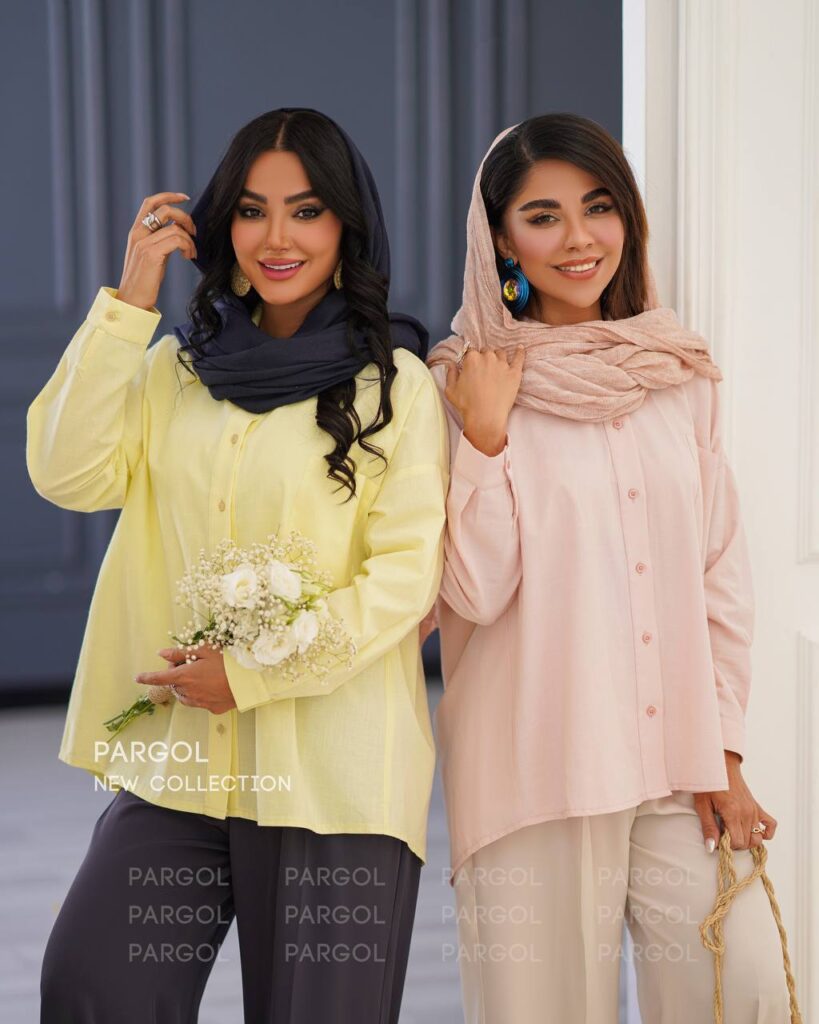 شومیز مداد رنگی