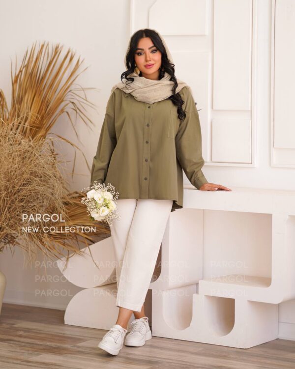 شومیز مداد رنگی - Image 10